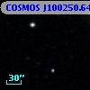 COSMOS J100250.64+022943.9