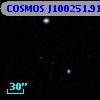 COSMOS J100251.91+022930.9