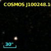 COSMOS J100248.10+022922.1