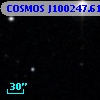 COSMOS J100247.61+022927.5