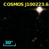 COSMOS J100223.65+022922.9