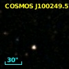 COSMOS J100249.57+022914.1