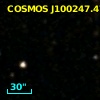 COSMOS J100247.47+022909.4