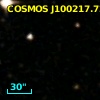 COSMOS J100217.72+022902.9