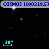COSMOS J100218.57+022901.4