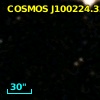COSMOS J100224.33+022900.0