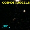 COSMOS J100221.82+022902.9