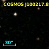 COSMOS J100217.82+022853.7