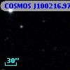COSMOS J100216.97+022857.9