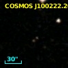 COSMOS J100222.20+022855.3