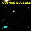COSMOS J100218.87+022903.0