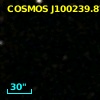 COSMOS J100239.87+022852.1