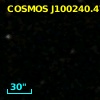 COSMOS J100240.47+022844.7