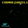 COSMOS J100221.19+022834.6