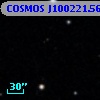 COSMOS J100221.56+022830.5