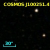 COSMOS J100251.47+022817.0