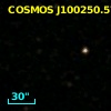 COSMOS J100250.57+022746.8
