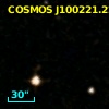 COSMOS J100221.22+022751.3