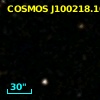 COSMOS J100218.10+022750.0