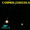 COSMOS J100220.42+022749.2