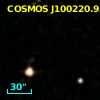 COSMOS J100220.95+022748.6