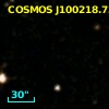 COSMOS J100218.73+022748.6