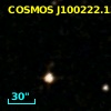COSMOS J100222.13+022746.7
