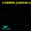 COSMOS J100240.31+022740.5