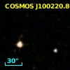 COSMOS J100220.86+022738.6