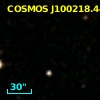 COSMOS J100218.44+022739.6