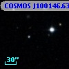 COSMOS J100146.63+023727.6