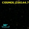 COSMOS J100144.76+023630.7