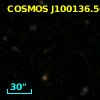 COSMOS J100136.56+023350.1