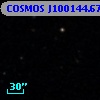 COSMOS J100144.67+023217.8