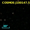 COSMOS J100147.53+023155.3