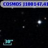 COSMOS J100147.41+023733.8