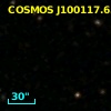 COSMOS J100117.65+023554.4
