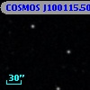 COSMOS J100115.50+023318.3