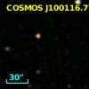 COSMOS J100116.77+023053.0