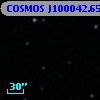 COSMOS J100042.65+023720.9