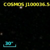 COSMOS J100036.54+023718.3