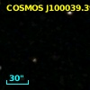 COSMOS J100039.39+023717.2