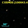 COSMOS J100043.41+023714.6