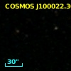 COSMOS J100022.30+023713.1