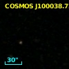 COSMOS J100038.72+023711.0
