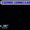 COSMOS J100021.80+023711.0
