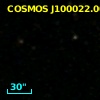 COSMOS J100022.00+023710.2