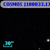 COSMOS J100033.17+023700.0