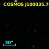 COSMOS J100035.76+023703.1