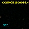 COSMOS J100036.44+023707.5